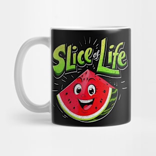 Slice of Life Fun Watermelon Summer Vibes Cool Mug